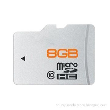 High-speed 8GB Memory Card with Full Capacity